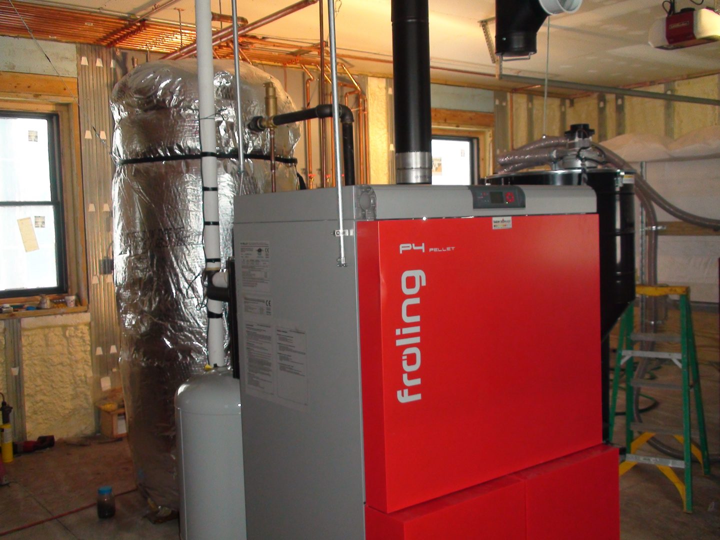 froling p4 pellet boiler