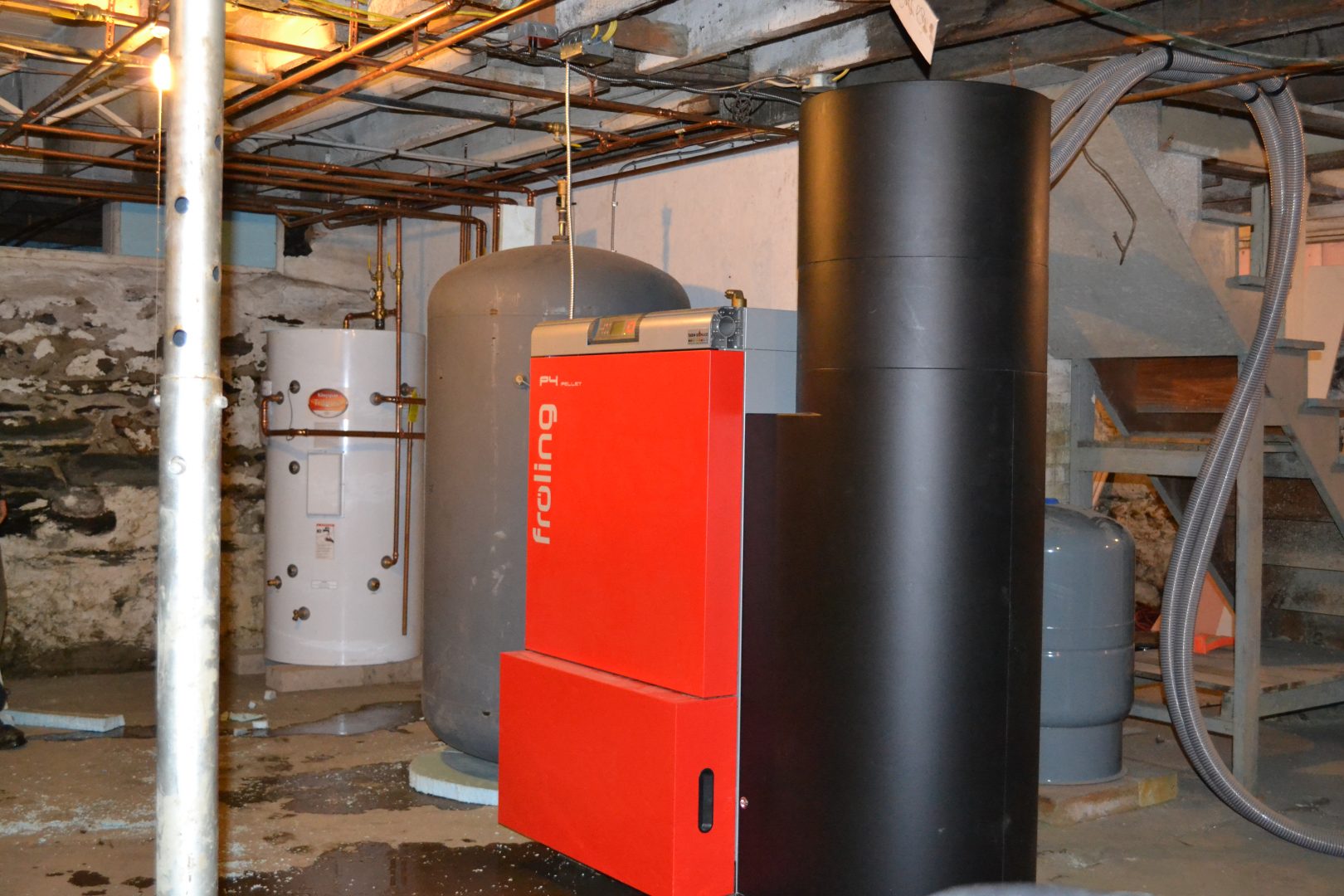 Fröling p4 pellet boiler